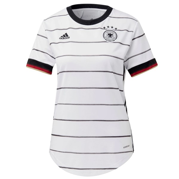 Camiseta Alemania Replica Primera Ropa Mujer 2020 Blanco